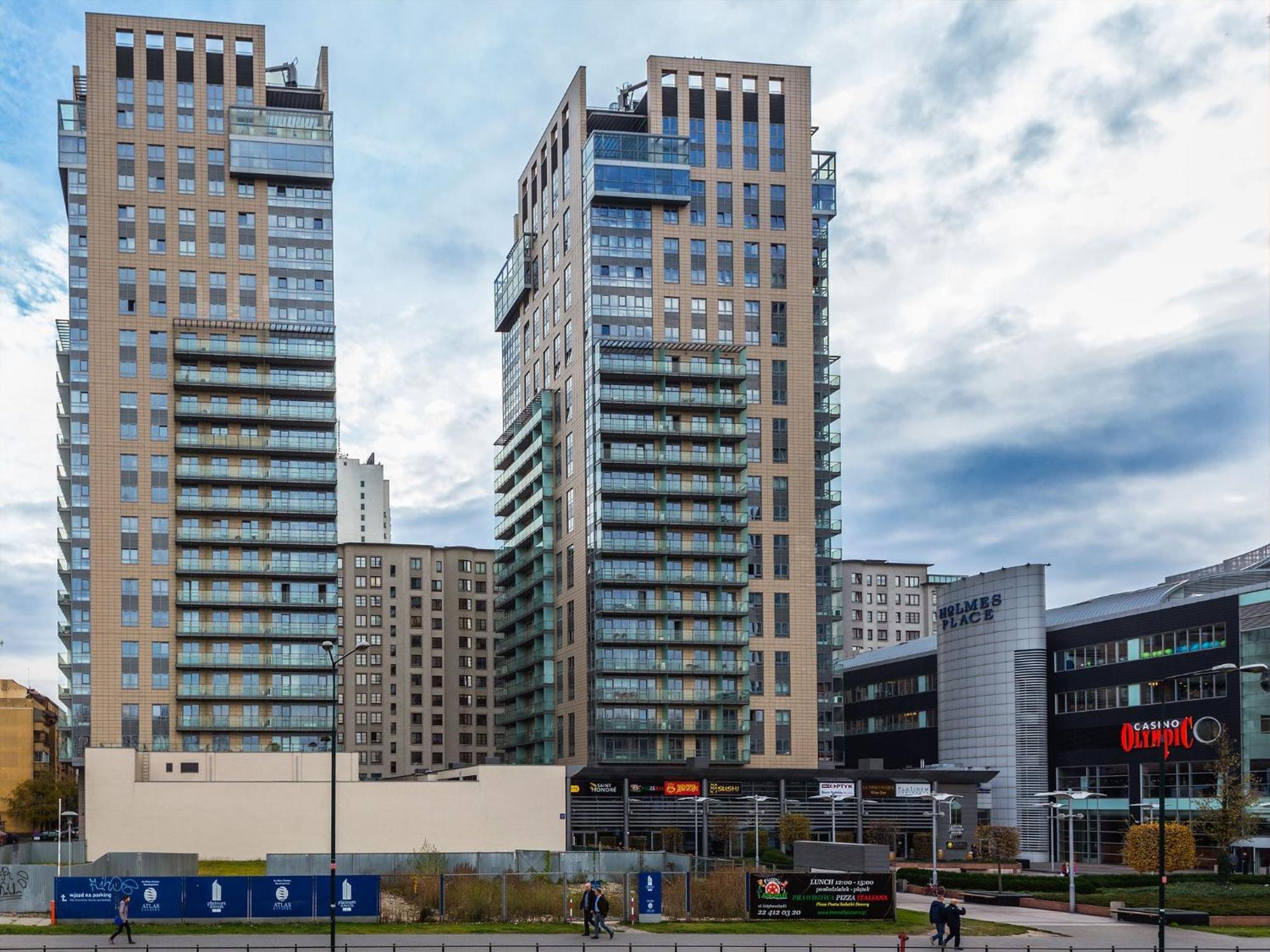 Golden Apartments Warsaw - Big And Bright Apartment In Platinum Towers- Browary- Grzyb61A Zewnętrze zdjęcie